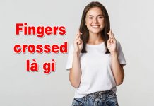 Fingers crossed: Ý nghĩa và các ví dụ Fingers crossed