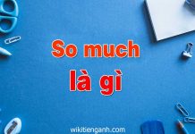 So much là gì? Các ý nghĩa của So much so much là gì