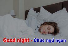 Good night là gì? Top những lời chúc ngủ ngon hay nhất good night là gì