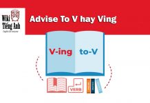 Advise to V hay Ving? Các ví dụ về Advise Advise to V hay Ving