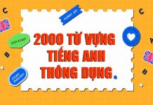 2000 từ tiếng Anh thông dụng từ A đến Z 2000 từ tiếng Anh thông dụng