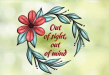 Xa mặt cách lòng tiếng Anh là gì? xa mặt cách lòng tiếng anh là gì