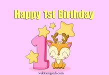 Chúc mừng sinh nhật 1 tuổi bằng tiếng Anh hay và ý nghĩa Chúc mừng sinh nhật 1 tuổi bằng tiếng Anh